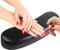EBANKU PU Leather Hand Pillow Manicure Nail Art Hand Cushion Pillow Soft Sponge Nail Hand Pillow Cushion Arm Rest Nail Art Accessories Tool (Black)