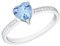 Amor Ring 925 Sterling Silber Damen Ringe, mit Zirkonia synth., Silber, Herz, Kommt in Schmuck Geschenk Box, 2035680