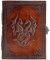 Handmade Leather Double Dragon Journal/Writing Notebook Diary/Bound Daily Notepad for Men & Women Unlined Paper Medium, Writing pad Gift for Artist, Sketch (7 x 5, Brown)