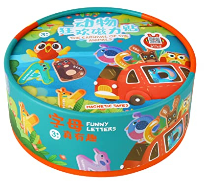 NOOLY A-Z Letras magnéticas para Nevera Educativo para el Aprendizaje Preescolar para Niños CLTT0102