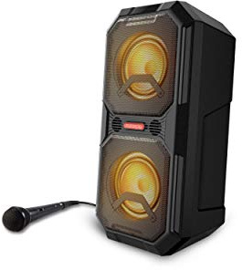 Motorola Lifestyle Sonic Maxx 820 - Altoparlante Bluetooth Hi-Power Party - 20 ore - Impermeabile IPX4 - Sistema di illuminazione a LED - Radio FM
