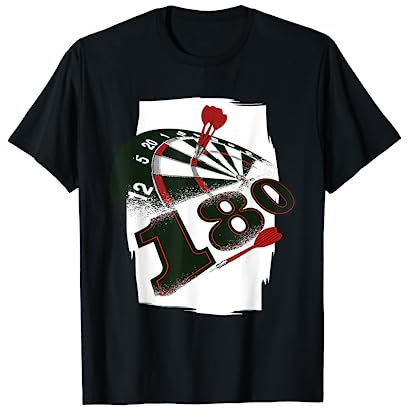 Dartscheibe 180 Darts T-Shirt