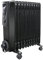 WarmeHaus Oil Filled Radiator 11 Fin - 2500W Portable Electric Heater- 3 Heat Settings - Safety Cut-Off - Adjustable Temperature Thermostat - Black