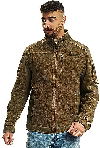 Brandit Fleece Ripstop Jacket, Farbe: olive, Größe: 6XL