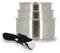 MENASTYL - Set de 3 casseroles amovibles en Inox Iris - Compatible tous feux dont induction, four et lave-vaisselle - Empilable - Acier inoxydable et fond sandwich renforcé - 6014196