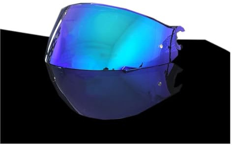 SteFik Compatible with S-HA-RK D Skwal D-Skwal 2 S-pa-rtan Helm Visier Vollgesichts-Ersatzhelm Objektiv Visier Zubehör Capacete Windschutzscheibe,Motorradhelm, XK557