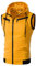 Didadihu Arbeitsweste Herren Winter - Kapuze Ärmellos Jacke Plüsch Steppweste Weste Gefüttert Warm Fleeceweste Softshellweste Sportweste Bodywarmer Essentials,Gelb,4Xl