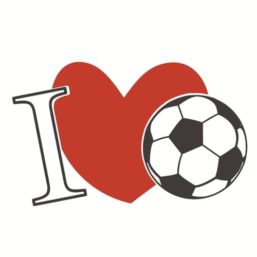 20 Servietten Kindermotive Ich liebe Fußball als Tischdeko. Papierservietten mit Motiv. Auch für Decoupage und Serviettentechnik 33x33cm