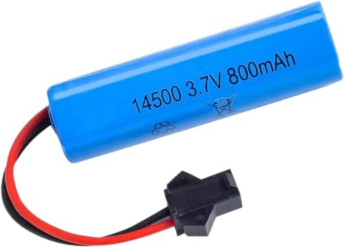 YUNIQUE GREEN-CLEAN-POWER - High-Performance LiPo Battery 3.7V 800mAh | With SM-2P Connector, Compatible with Model C2 D828 | Rechargeable, Eco-friendly, Blue