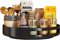 Kitstorack Gewürzhalter 360° Drehbarer Lazy Susan Drehteller küchen drehteller Schrank Organizer Metall Organizer drehbar kühlschrank küche aufbewahrung & Organisation,23CM D x 23CM W x 5CM H