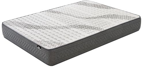 KUO Dream - DreamFlex Matratze | Viskoelastisch | Ergonomisch & Atmungsaktiv | Sommer-/Winterseite | Höhe 23 cm | Lendenwirbelstütze, 90 x 200 cm