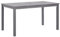 qohoio Gartentisch Terrassentisch Wetterfest Lounge Tisch Outdoor BalkonhäNgetisch Grau 140x80x74 cm Massivholz Akazie