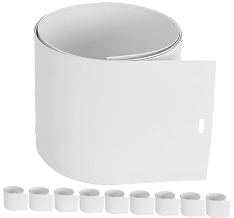 Garneck 10pezzi Lamelle di Ricambio in PVC per Tende Verticali Stecche per Tende Verticali Parti di Ricambio per da Finestra Sostituzione per Accessori per