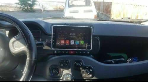 Autoradio GPS für Fiat Panda 10 Zoll Android 14 WiFi 4 GB USB CARPLAY Auto
