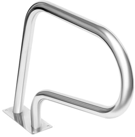 Pool Handlauf, 304 Edelstahl Schwimmbad Haltegriff bis 120kg, Griffbogen Ø 4,2 cm, Geländer Handläufe für Schwimmbäder, Spa, Wasserpark