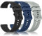 Meliya Correas para Huawei Watch GT 2 46mm Mujer Hombre,3Piezas 22mm Pulsera Silicona para Huawei Watch GT 3/GT 3 Pro 46mm/GT 4 46mm/GT 2 Pro/GT 2e/GT Sport/Active/Elegant(Negro/Azul/Gris)