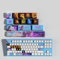 LOL 14 Capuchons de Touches Profil OEM Ergonomique, Matériau PBT OEM Profile Dye Sublimation Disposition, Compatible avec la Plupart des Claviers Mécaniques (Sett)