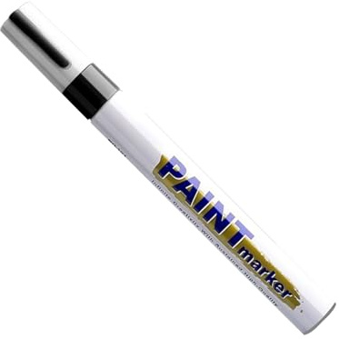 Lackstift für Autolack, Reparaturstift, Farbe außen, Korrekturstift, tragbar, wasserdicht, für Restaurierung und Polieren von Felgen, Karosserie und Außendetails