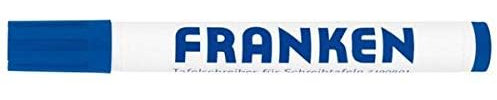 FRANKEN Board-Marker, nachfüllbar, 2-6 mm runde Spitze, 10 Stück, blau, Z1902 03