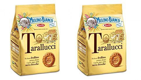 Mulino Bianco: Tarallucci Biscuits made with fresh eggs 12.3 Oz (350g) - Pack of 2 [ Italian Import ]