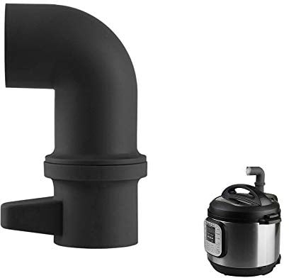 Cupboards/Cabinets Savior Steam Diverter Silicone Pressure Release Accessory 360° Rotating Design for Instant Pot or Pressure Cooker (Black)