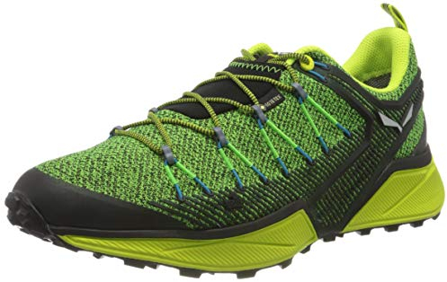 SALEWA, Dropline Gore-Tex Herren Speed Hiking Schuhe, Grün, 45