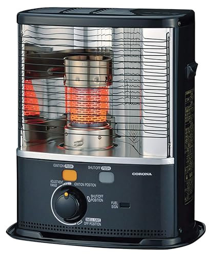 Stufa a Combustibile Liquido Portatile 2400W Karlsen Corona RX 2485 Blu Scuro