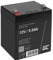 Green Cell® Rechargeable Batterie AGM 12V 5Ah VRLA accumulateur au Gel Plomb Cycles sans Entretien Battery étanche | Jouets | Installations d'alarme | Véhicules pour Enfants | UPS | SAI | Onduleur