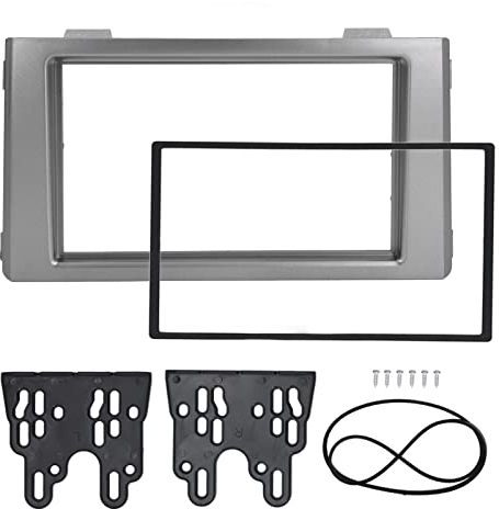 Autoradio Radio, 2DIN Autoradio Radioblende CD DVD Armaturenbrett Zierleisten Ersatz für IVECO Daily 2006-2014