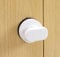 WANLIAN-Potente manija puerta del espejo vidrio ventosa, manija pared ventosa baño cajón refrigerador, manija ducha bañera manija gabinete cajón cocina ，ventosa (pequeño blanco)