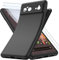 YESARMOR Coque pour Google Pixel 6 avec 2 Verre Trempé Protection, Souple Silicone TPU, Antichoc étuis de Google Pixel 6, Noir