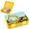 Jarlson® Brotdose Kinder mit Fächern - TONI Lunchbox - Bento Box auslaufsicher – Jausenbox für Kindergarten und Schule - Mädchen und Jungen | Vesperbox | Snackbox (BAGGER)