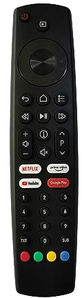 Grundig TV-Fernbedienung für Grundig-TV-Fernbedienung, Grundig Universal-Fernbedienung 32GHB6100 43GFU7800B 50GFU7800B 50GFU7800B