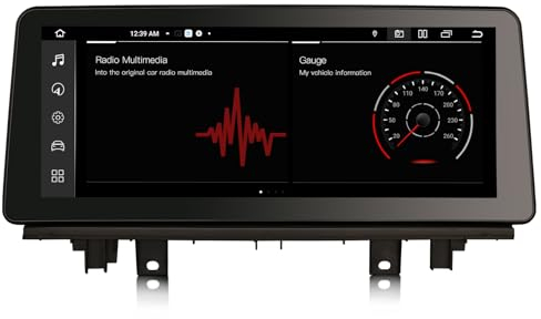 GONFEN 12,3 IPS Touchscreen 8-Kern Android 13.0 DAB+ Autoradio Für BMW X1 F48 (2016-2017) NBT GPS Navi 8GB + 128GB CarPlay Android Auto WiFi TPMS Bluetooth 5.0 DSP DVR Canbus iDrive Lenkradsteuerung