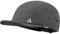 Clakllie 5 Panel Dad Cap Nylon Short Brim Caps Wasserdicht Kappe Kurzer Krempe Atmungsaktive Laufkappe Schnelltrocknend Flat Brim Caps,DDY1-Gray