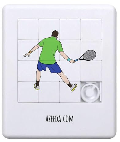Azeeda 'Tennis Player' Sliding Puzzle (PZ00029945)