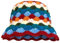 Longyangqk Bucket Hat Frauen Trendige Strick Blumen Schlappmütze Boho Blume Handgemachte Mützen Outdoor Reise Angelhut