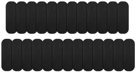 Kznifmk 25 Pcs Ceiling Fan Filter, Ceiling Fan Air Filter Universal Unscented Easy Stick Ceiling Fan Air Filter,Air Filter