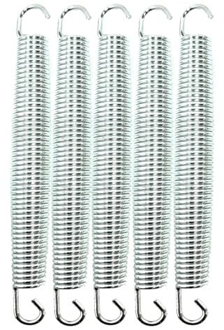 BEITESI Sprungfedern Trampolin Trampolin Federn Federersatzfeder Trampolinzubehör Trampolin Schrauben Set 8.5 inches /216mm Zeilendurchmesser: 3.2mm