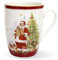 Isabelle Rose Tasse de Noël vintage Mug avec poignée Decoro Santa Claus en porcelaine 6943