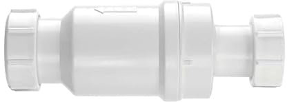 Hinton Self-Closing Waste Valve 40mm | Compact Plumbing Valve with Non-Return Membrane | Waterless Self-Sealing Valve for Sinks, Basins, Bidets, Baths & Urinals | Blocks Odors & Sewer Gases