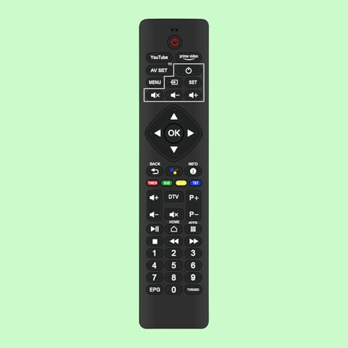 Telecomando sostitutivo fit for Tele System uP UP T24K smartbox AndroidTV DVB-T/T2
