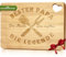 Vatertagsgeschenk für Papa, Geschenke für Papa, Bambus Schneidebrett Papa Geschenk zum Geburtstag Vatertag bester Papa Vater Geschenke von Tochter Sohn,Schneidebrett Holz Frühstücksbrettchen Brotbrett