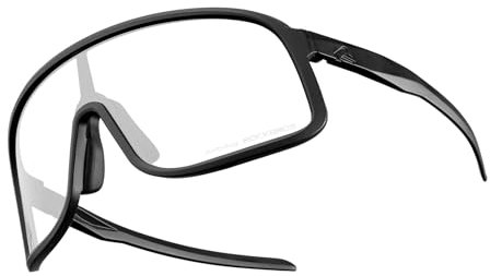 ROCKBROS Fahrradbrille Photochromatisch Cycling Glasses Antibeschlag Fahrradbrille Outdoor Rennrad Sportbrille Sonnenbrille für Damen und Herren