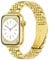 wipalor Stainless Steel Strap Fit Apple Watch Straps Women 46mm 45mm 44mm 42mm(Series 3 2 1) 49mm, Ladies Metal iWatch Straps Band for iWatch Strap Series 10 SE 9 8 7 6 5 4 3 2 1 Ultra, Gold