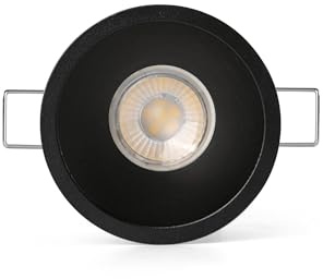 Faro Barcelona 44103 FLAC Einbauleuchte, Schwarz, IP65, MR11, GU10