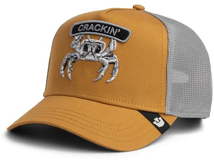 Goorin Bros. Classic Rocker Crackin’ Cap Basecap Baseballcap Meshcap Truckercap Damen/Herren - Snapback, mit Schirm, Schirm Frühling-Sommer Herbst-Winter