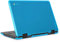mCover Case Compatible with Lenovo 300E 2nd Generation Chromebok and Windows 2 in 1 2019-2021 11.6 Inch Laptops Only (Not Fit Other Lenovo Models) - Aqua