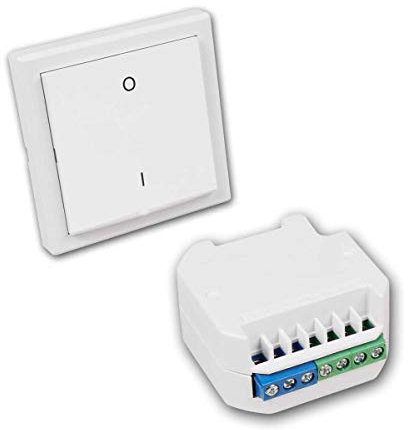 Set Funkschalter COMFORT 1x Jalousie-Empfänger & 1x Taster