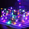 Mehrfarben Globus Lichterketten, 6M 40Pcs LED Batteriebetriebene Lichterketten, Shining Decoration Lightning für Weihnachten Hochzeit Geburtstag Holiday Party Schlafzimmer Indoor & Outdoor